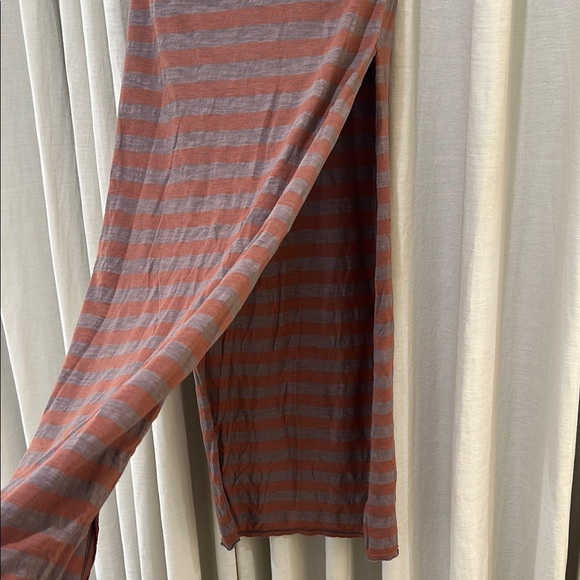 Free People Gray and Brown Casual Maxi Skirt - Picture 2 of 4